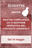 Master compliance 231 e gestione operativa nel contesto aziendale