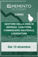 Gestore della crisi di impresa: Curatore, Commissario giudiziale, Liquidatore