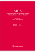 Annali italiani del diritto d'autore, della cultura e dello spettacolo - Volume XXIII 2014