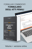 Formulario degli atti penali (con versione online)